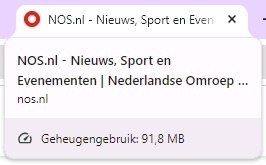 geheugengebruik